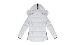 Cloud 3Q F Puffer Jacket Wmns "Grey Fur" MSK WOTW 0001