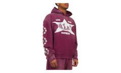 Cowrie Shell Hoodie "Maroon" BAR22