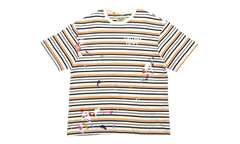 Nelson Striped Short Sleeve Tee Shirt "Multi" NL 1099