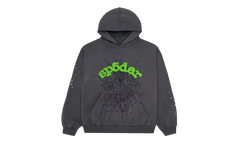 Wait Web Hooded Sweatshirt "Slate Grey" SP5der321