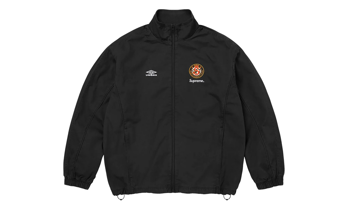 Umbro® Cotton Ripstop Track Jacket "SS26 - Black" SU27026
