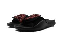 Jordan Hydro 7 "BLACK / UNIVERSITY RED-BLACK" AA2517 062