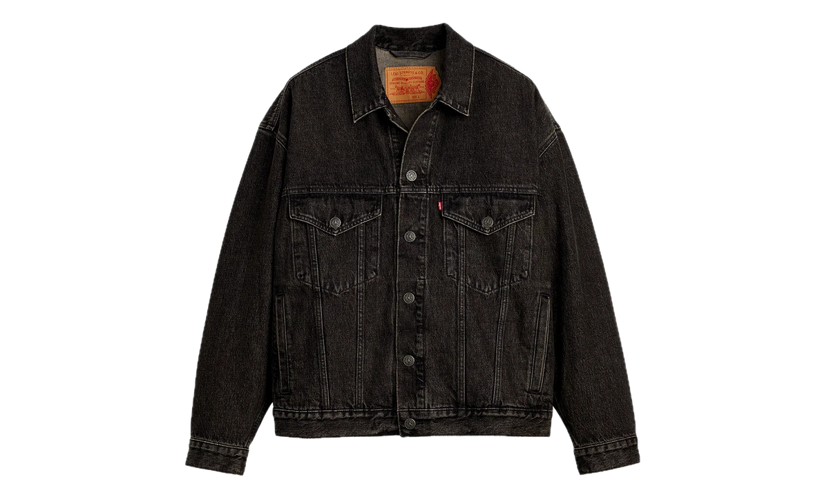 Jordan x Levi's Type III Trucker Jacket "Black / Wash Black" 055FC-0000