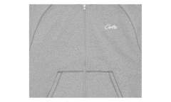 Thick Stitch Allstarz Zip Up Set "Grey" CO12