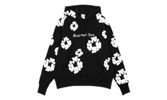 Ready Made Cotton Wreath Hooded Sweatshirt "Black" DT369