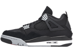 4 Retro SE Black Canvas