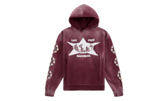 Cowrie Shell Hoodie "Maroon" BAR22