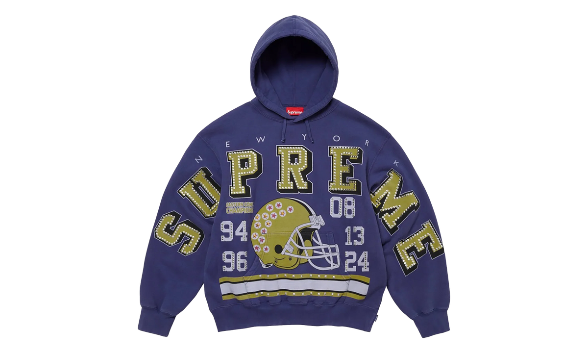 Champions Studded Hoodie "FW24 - Dark Royal" SU27242
