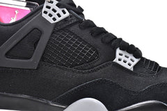 4 Retro SE Black Canvas