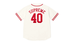 40 Acres Twill Baseball Jersey "SS25 - Natural" SU25352