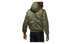 Jordan Renegade Flight Therma-FIT Hooded Jacket "Medium Olive / Starfish / Black" HV0540 222