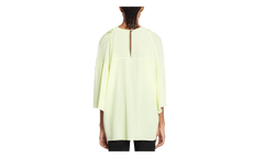 SILK ROUND NECK BLOUSE "CITRON" RW TO0004 4868 P23 87